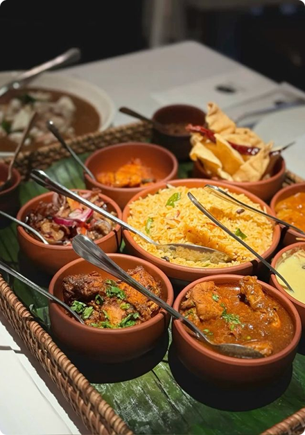 Dishes at House of Biryanis & Kebabs